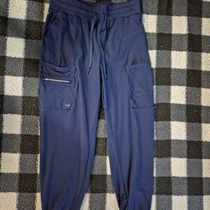 Barco Uniforms Cargo Scrubs in Navy